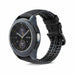 Samsung Galaxy Watch Active Silicone/Leather Strap (Black)