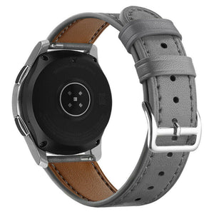 Watch Strap Modern Leather 22mm - Quick Release (Grey)