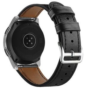Watch Strap Modern Leather 22mm - Quick Release (Black)