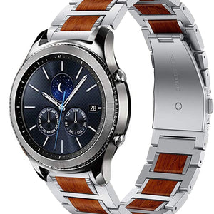 samsung-gear-s3-stalen-houten-band-zilver