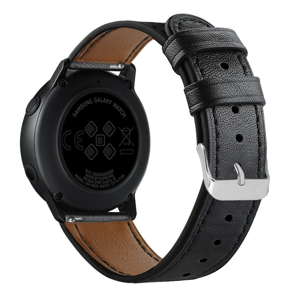 samsung-gear-sport-leren-bandje-zwart-2