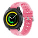 Samsung Gear Sport Silicone Strap Patterned (Bright Pink)