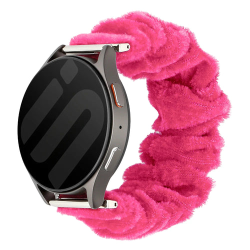 18mm scrunchie band pink