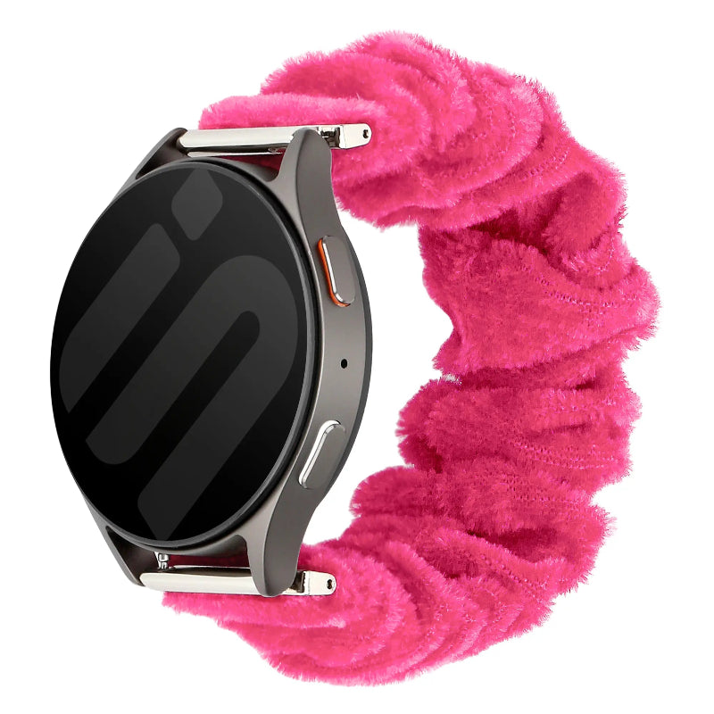 18mm scrunchie band pink