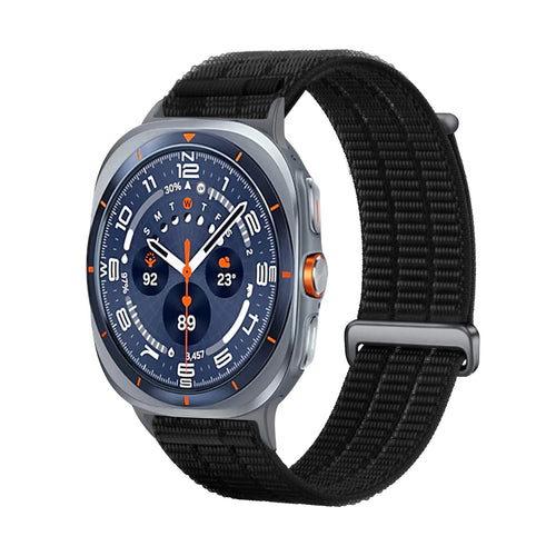 Samsung Galaxy Watch Ultra Nylon Air Strap (Black)