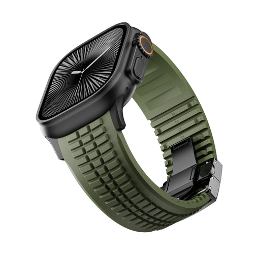 Apple Watch Premium Silicone Strap (Green)