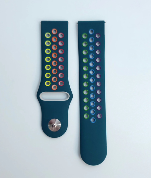 Suunto Race 2 Sport  Strap (Pine Green/Colourful)