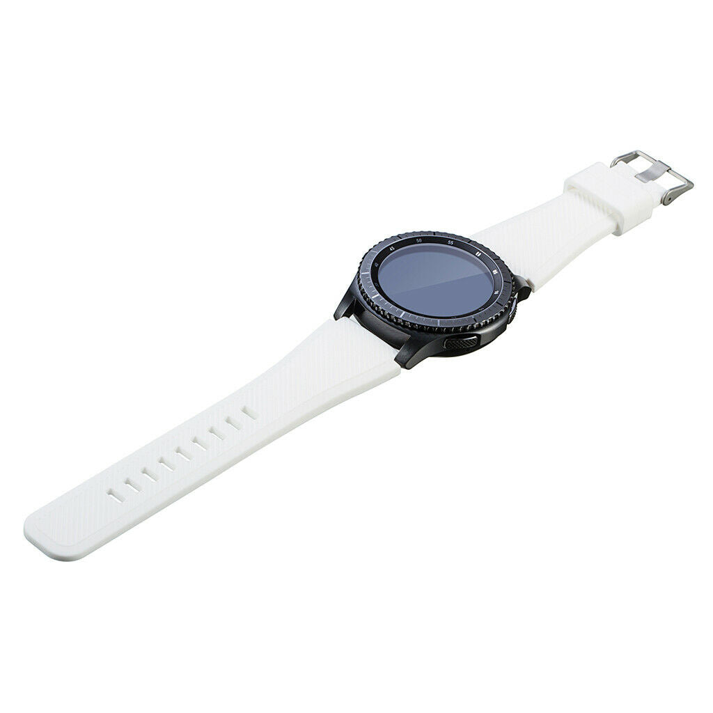 Coros Pace 2 Twill Silicone Strap (White)