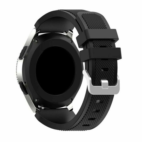 Amazfit Bip U (Pro) Twill Silicone Strap (Black)