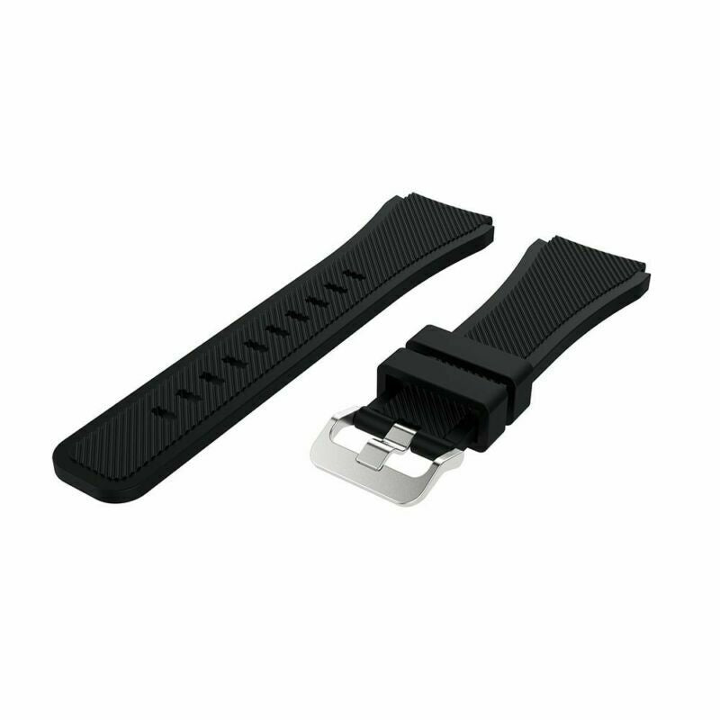 Coros Pace 2 Twill Silicone Strap (Black)