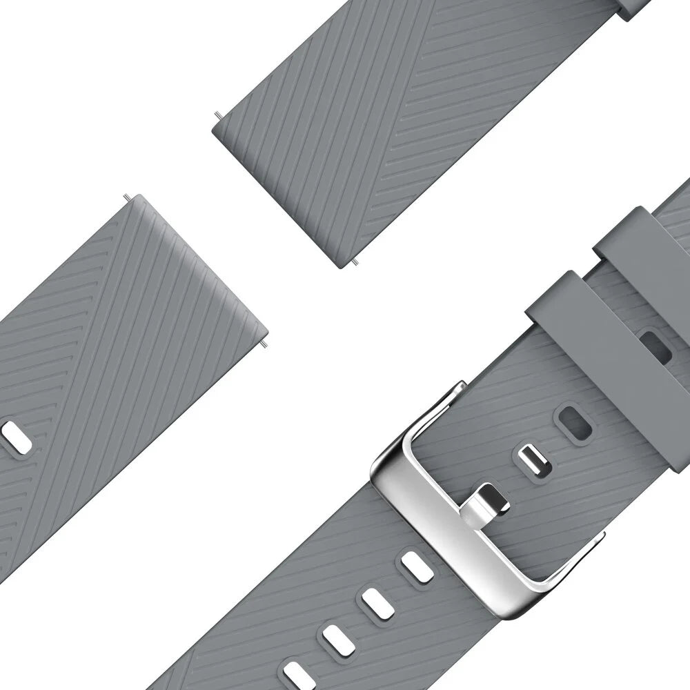 Bandz Polar Vantage M3 Silicone Strap 'Deluxe' (Gray)