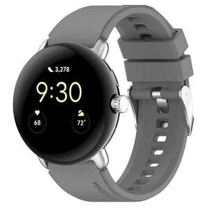 Google Pixel Watch 4 - 41mm Silicone Strap (Grey)