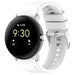 Google Pixel Watch 1/2 silicone strap (white)