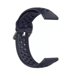 Fossil Gen 4 Explorist (HR) Breathable Silicone Strap (Dark Blue)