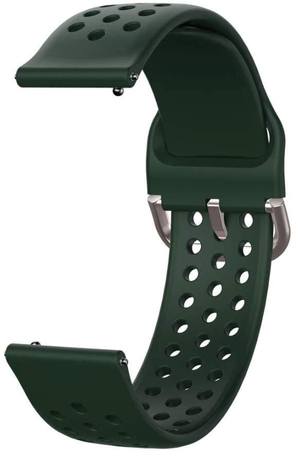 Withings ScanWatch 2 - 42mm Silicone Air Strap (Dark Green)