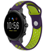 Fossil Gen 5 Sport Strap (Purple/Yellow)