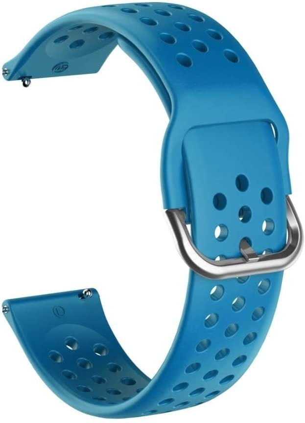 Withings ScanWatch Nova Silicone Air Strap (Light Blue)