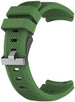 Watch Strap 20mm Silicone - Quick Release (Dark Green)