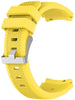 Watch Strap 22mm Silicone - Quick Release (Yellow)