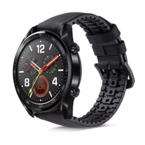 siliconen-leer-zwart