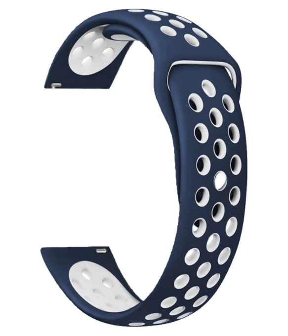 siliconen-sport-band-blauw-wit