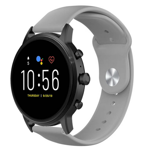 Fossil Gen 4 Explorist (HR) Sport Strap (Grey)