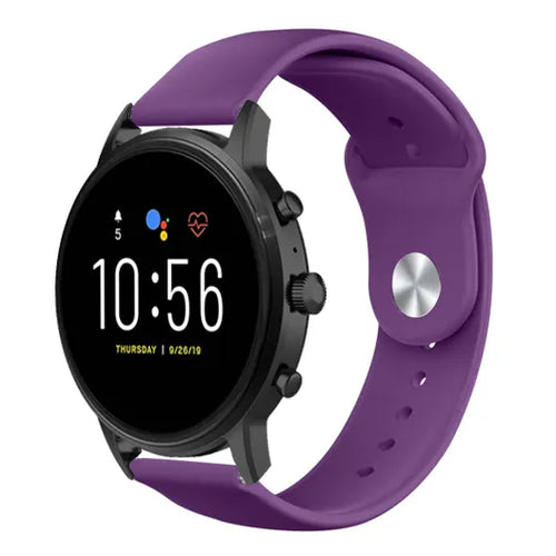 siliconen-sport-band-paars-fossil-gen-5