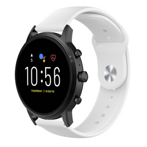 siliconen-sport-band-wit-fossil-gen-5