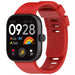 Redmi Watch 4 Silicone Strap (Red)