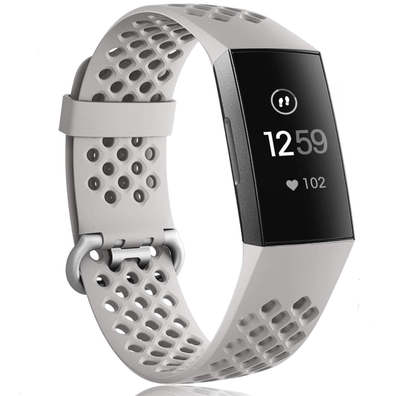 silikon-armband-grau-mit-loechern-fitbit-charge-4