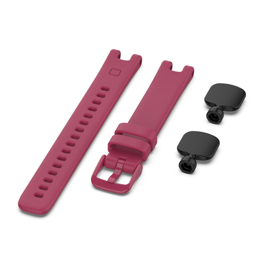 silikonarmband-garmin-lily-rot