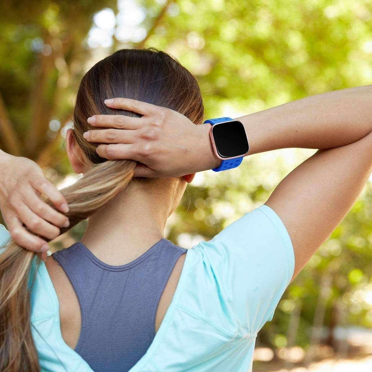 silikonband-fitbit-versa-blau