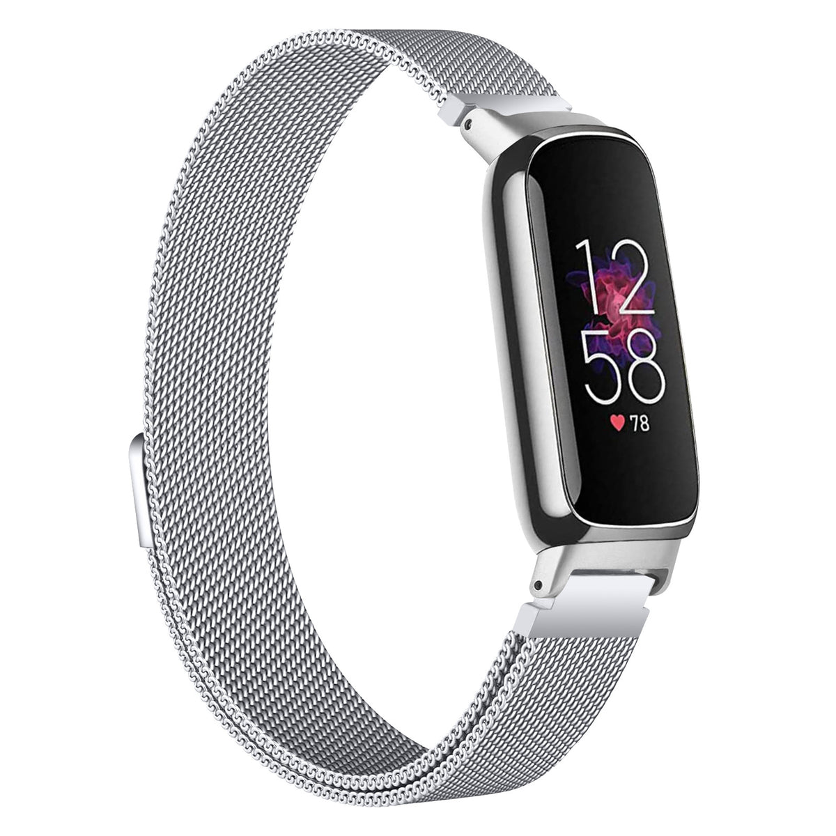 Fitbit Inspire Milanese Strap (Silver)