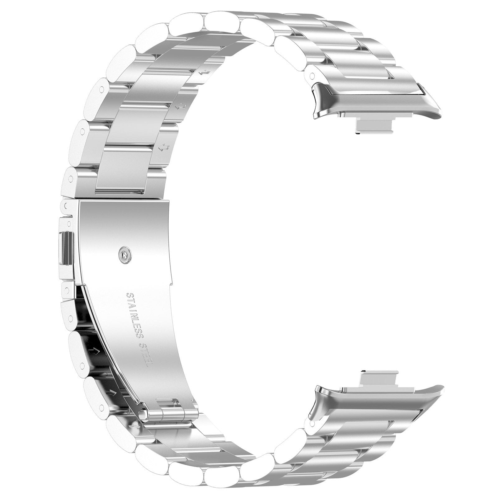 Smart Band 9 Pro Steel Strap (Silver)