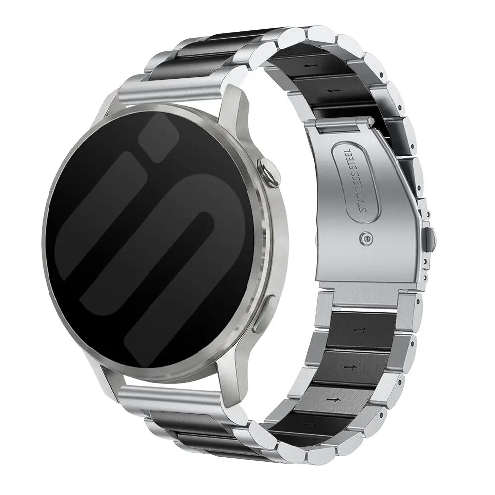 Garmin Forerunner 70 Steel Strap (Silver/Black)