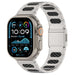 Apple Watch Ultra Refined Steel Hybrid Strap (Silver/Carbon)