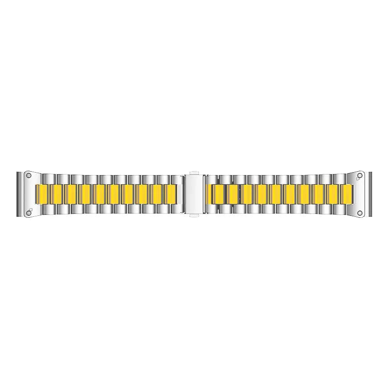 Garmin Fenix 5s/6s Premium Steel Strap (Silver/Gold)
