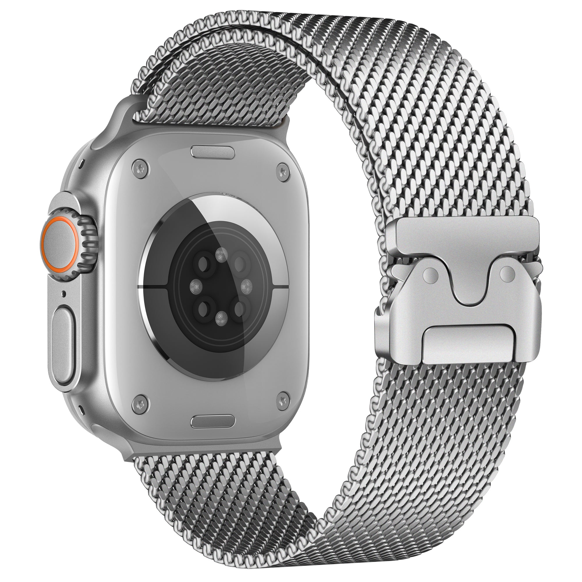 Apple Watch Modern Milanese Strap (Silver)