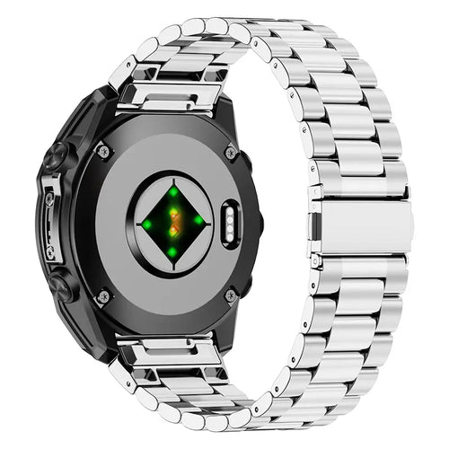 Garmin Instinct Premium Steel Strap (Silver)