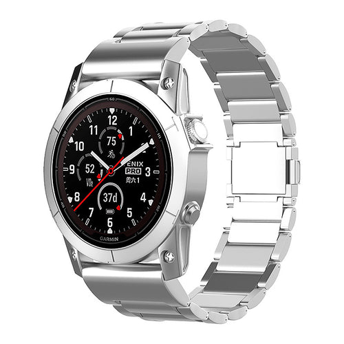 Garmin Fenix 8 - 47mm Magnetic Titanium Strap (Silver)