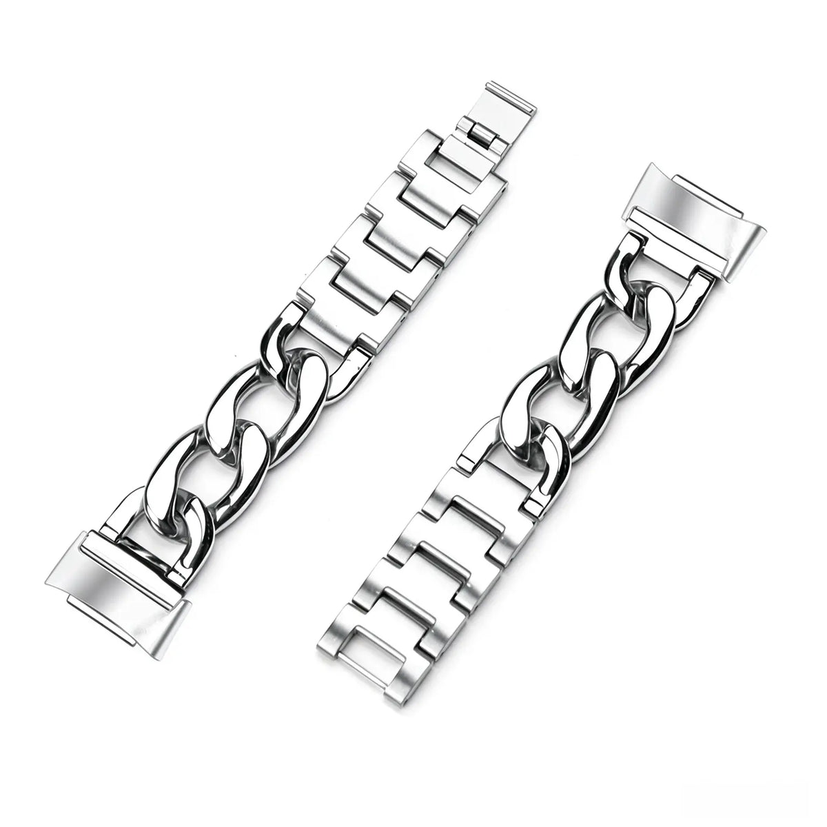 Fitbit Charge 6 Steel Chain Strap (Silver)