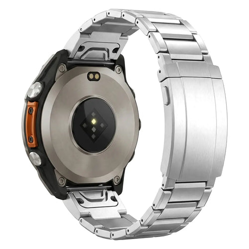 Garmin Forerunner 970 Adjustable Titanium Strap (Silver)