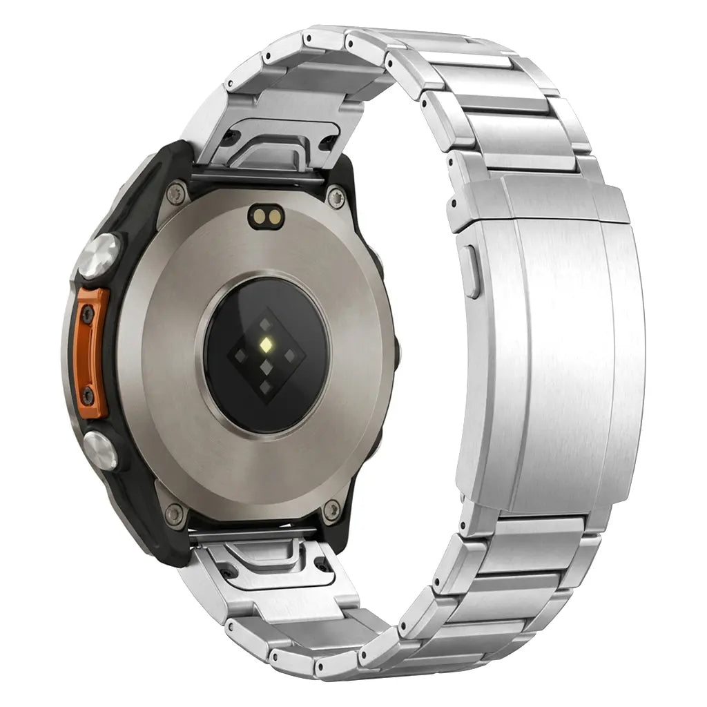 Garmin Forerunner 970 Adjustable Titanium Strap (Silver)