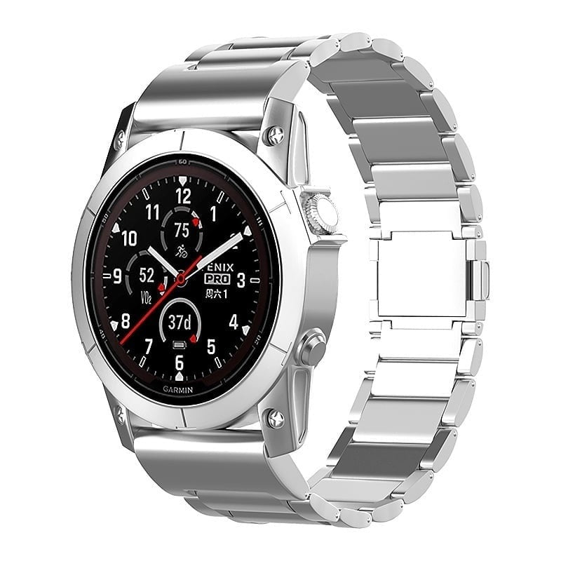 Garmin Tactix 8 - 51mm Magnetic Titanium Strap (Silver)