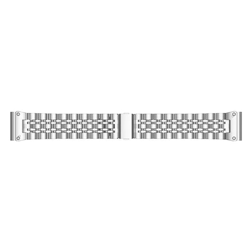 Garmin Instinct Premium '7 bead' Steel Strap (Silver)