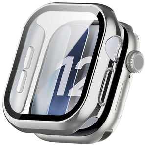 Apple Watch 12 - 46mm PC Case with Glass (Silver)
