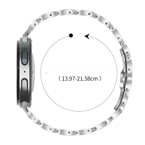 Samsung Galaxy Watch 9 - 40mm Slimfit Steel Strap (Silver)