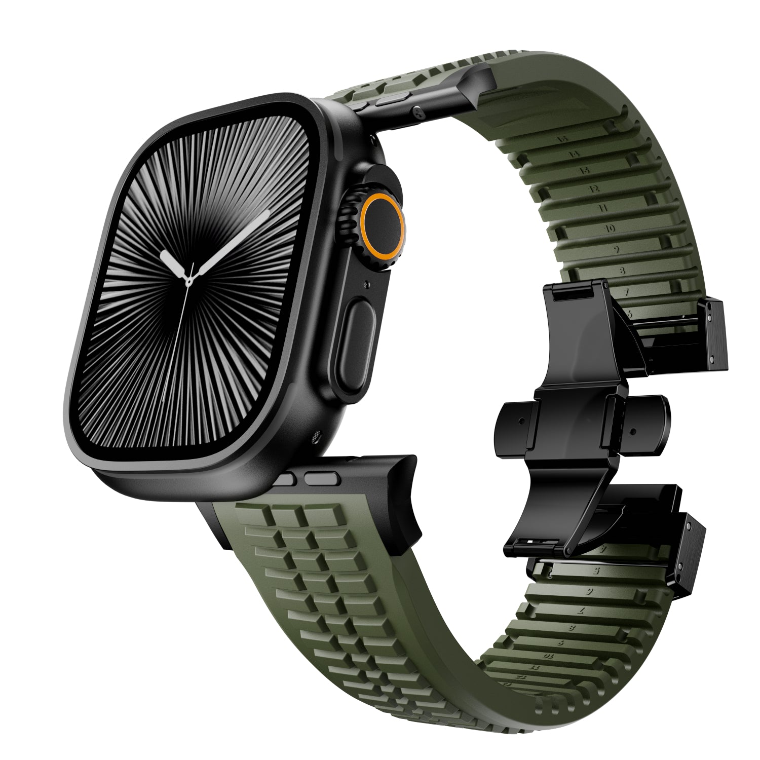 Apple Watch Premium Silicone Strap (Green)