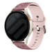 Amazfit GTS 4 Flower Silicone Strap (Smoke Purple/Light Pink)
