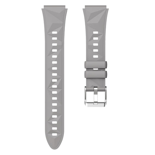 Huawei Watch 5 - 42mm Premium Silicone Strap (Dark Grey)